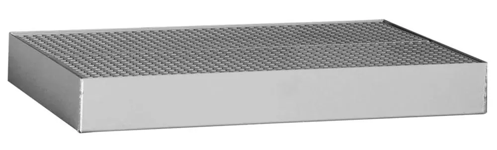 EMTEZ GMBH 6471770 Auffangwanne Stahl, BxTxH 400x650x80, Auffangvolumen 20 l, schwarz mit Gitterrost Bestseller
