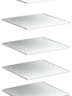 Geprüft TRESTON 871898 Drehständer, BxTxH 700x700x1680 mm, für Kleinteilemagazine BxTxH 400x300x395 mm, für max. 16 Magazine, Traglast 800 kg