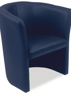 Bestseller NOWY STYL GMBH 1990961 Sessel Club, BxTxH 590x505x770 mm, Sitz BxT 480x500 mm, Kunstleder, blau
