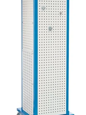 KAPPES 6423847 Tool-Tower groß, BxTxH 700x700x2015 mm, mobil, 5 Platten, RAL 5010/7035 Mega-Angebot
