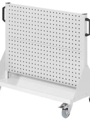 KAPPES 863563 Werkstattwagen 4 Lochplatten, BxTxH 1000x500x890 mm, RAL 7035 Zertifiziert