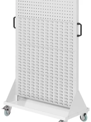 Preis Gesenkt KAPPES 863576 Werkstattwagen 2 Loch-/6 Schlitzplatten, BxTxH 1000x500x1580 mm, RAL 7035