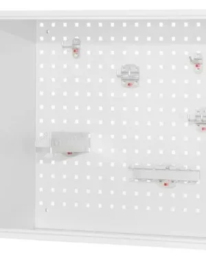 KAPPES 849994 Hängeschrank, Rückwand und Türinnenseiten mit Lochwänden, BxTxH 920x335x620 mm, RAL 7035 Sonderaktion