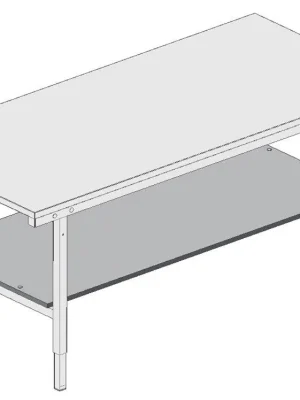 Knallerangebot ROCHOLZ 836001 Zwischenboden zu Packtisch, kunststoffbeschichtet, BxTxH 1720x770x19 mm