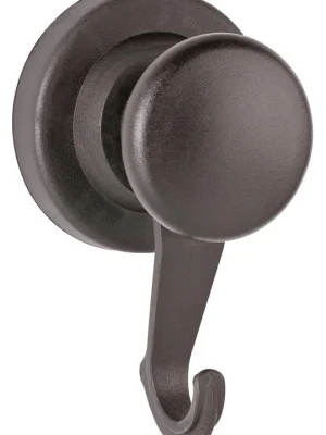MAUL GMBH 6423714 Haken-Magnete, Größe 53 mm, Haftkraft 10 kg, schwarz Schneller Versand