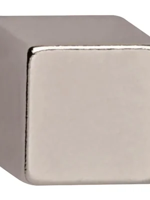 Sonderaktion MAUL GMBH 6423715 Design-Magnet Würfel, 10x10x10 mm, Haftkraft 3,8 kg, silber VE 4 Stück