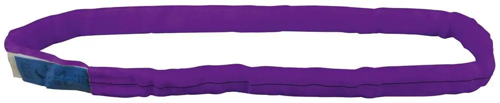 Angebot FS HEBETECHNIK 6041914 Rundschlinge, Traglast 1000 kg, Länge 2,5 m, Umfang 5 m, Farbe violett, 1 Streifen, VE 4 Stück