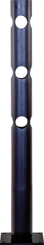 Top-Seller Kreuzpfosten für Geländer Delta H1200xD110 mm schwarz | Kreuzpfosten | 1780450