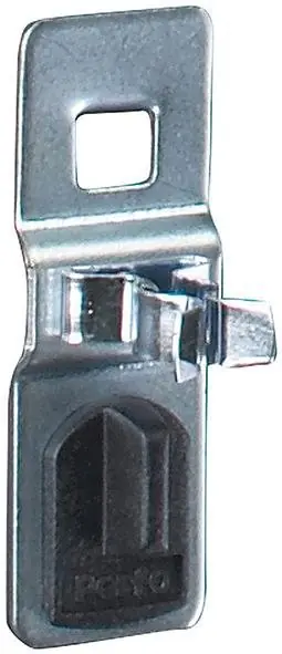 Rabatt Werkzeugklemme einfach B20xT60xD10 mm für Lochplatten für Lochplatten bott | 20x60x10 mm | 1771352