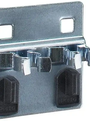 Doppelte Werkzeugklemme B60xT60xD2x16 mm für Lochplatten für Lochplatten bott | 60x60x(2x16) mm | 1775857 Preisknaller