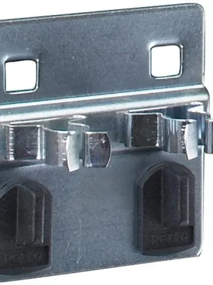 Billig Doppelte Werkzeugklemme B60xT60xD2x13 mm für Lochplatten für Lochplatten bott | 60x60x(2x13) mm | 1771345