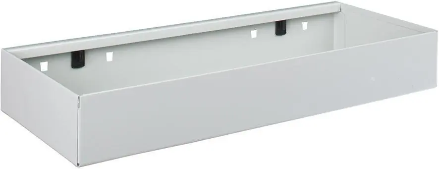 Begrenztes Angebot Ablagekasten B440xT175xH65mm für Lochplatten für Lochplatten bott | 440x175x65 mm | 1771177