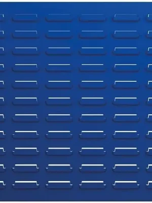 Schlitzplatte B495xH457 mm enzianblau RAL 5010 bott | 495x457 mm | 1773587 Mega-Angebot