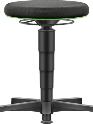 Drehhocker Stoffsitz Sitzhöhe 450 - 650 mm mit Gleiter | Gleiter | 450–650 mm | 1773699 Bestseller