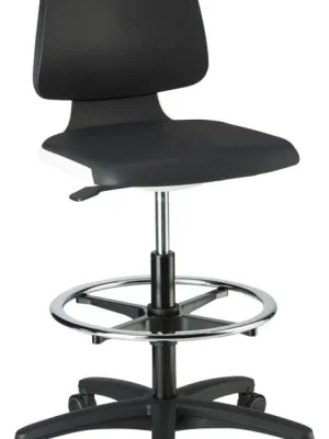 Meistverkauft Bimos Arbeitsstuhl Labsit 4, K-Leder weiß Sitzhöhe 560-810 mm | Kunstleder | weiß | 1775927