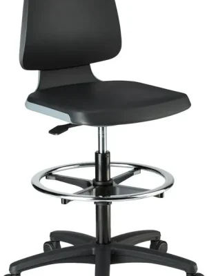 Bimos Arbeitsstuhl Labsit 4, PU anthrazit Sitzhöhe 560-810 mm | PU-Schaum | anthrazit | 1775930 Nur Für Kurze Zeit
