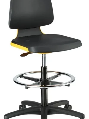 Bimos Arbeitsstuhl Labsit 4, PU orange Sitzhöhe 560-810 mm | PU-Schaum | orange | 1775920 Top-Angebot