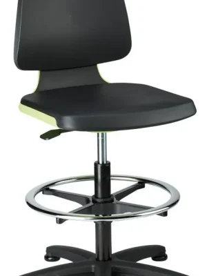 Bimos Arbeitsstuhl Labsit 3, PU grün Sitzhöhe 520-770 mm | PU-Schaum | grün | 1775933 Top-Angebot