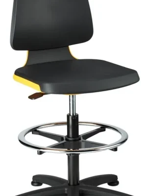 Super-Preis Bimos Arbeitsstuhl Labsit 3, PU orange Sitzhöhe 520-770 mm | PU-Schaum | orange | 1771430