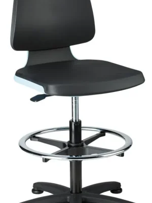 Bimos Arbeitsstuhl Labsit 3, PU blau Sitzhöhe 520-770 mm | PU-Schaum | blau | 1769214 Neuheit