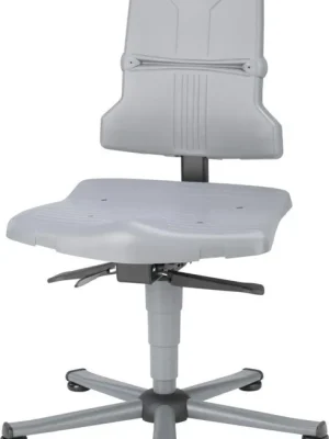 Jetzt Kaufen Bimos Arbeitsstuhl 9810-1000 Sintec 1 grau Sitzhöhe 430-580 mm mit Gleiter | Sitzneigungsverstellung | 1773709