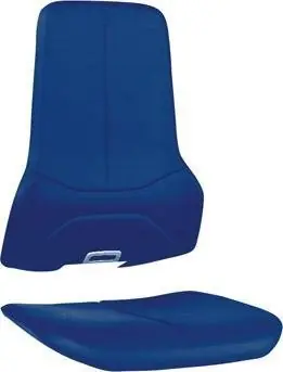Ausverkauf Polsterelement Stoff blau für Arbeitsstuhl Neon | Stoff | 1769217