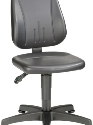 Bimos Arbeitsstuhl 9650-0551 Unitec 1 Sitzhöhe 440-620 mm mit Gleiter, Kunstleder | Kunstleder | 1773706 Sonderangebot
