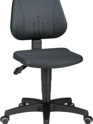 Bimos Arbeitsstuhl 9653-2000 Unitec 2 Sitzhöhe 440-620 mm mit Rollen, Integralsch. | Integralschaum | 1775951 Neu