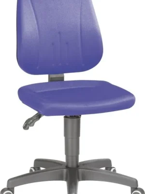 Begrenztes Angebot Bimos Arbeitsstuhl 9653-CI02 Unitec 2 Sitzhöhe 440-620 mm mit Rollen, Stoff blau | Stoff | 1769216