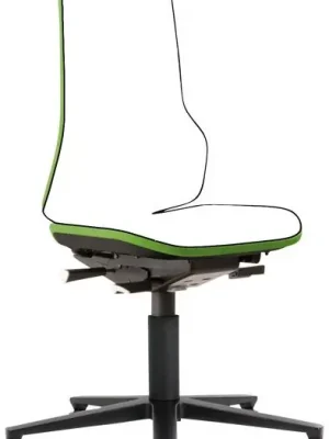 Bimos Arbeitsstuhl grün, ohne Polster Sitzhöhe 450-620 mm mit Gleiter | Gleiter | 450–620 mm | grün | 1771443 Garantierte Lieferung
