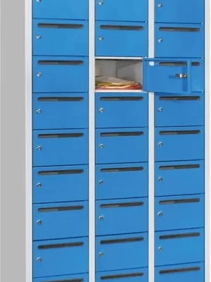 Sale Postv 30F 300 AB 735512 | RAL 7035/RAL 5012 | 3-reihig | 30 | 900x500x1850 mm | 300 mm | 145x220x470 mm | 1785425
