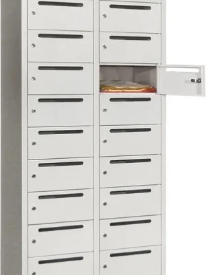 Postv20F400AB735 | RAL 7035/RAL 7035 | 2-reihig | 20 | 800x500x1850 mm | 400 mm | 145x320x470 mm | 1785408 Bestseller