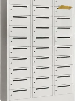 Postv30F300AB735 | RAL 7035/RAL 7035 | 3-reihig | 30 | 900x500x1850 mm | 300 mm | 145x220x470 mm | 1783364 Begrenztes Angebot