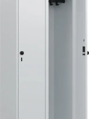 Angebot Garderobenschrank CLASSICB600xT500xH1950 mm RAL 7035/7035, 2 Abteile mit 100 mm hohem Sockel | 300 mm | 600 mm | 2 | RAL 7035/7035 | 1777492