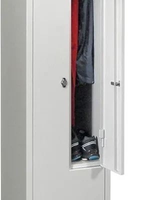 ZSchrSo2tlg.Dreh735 | RAL 7035/RAL 7035 | 2 Abteile | 400x500x1850 mm | 1783369 Garantierte Lieferung
