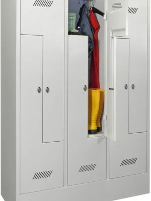 Knallerangebot ZSchrSo6tlg.Dreh735 | RAL 7035/RAL 7035 | 6 Abteile | 1200x500x1850 mm | 1779424