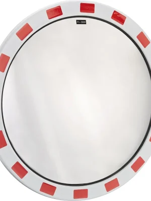 Verkehrsspiegel Eisfrei rund D800 mm für Außen Inox-Spiegelfläche | eisfrei | 15–22 m | Ø 800 mm | 1768874 Top-Angebot