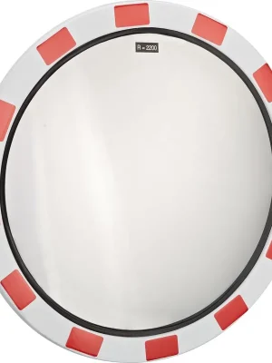 Verkehrsspiegel Eisfrei rund D600 mm für Außen Inox-Spiegelfläche | eisfrei | 9–15 m | Ø 600 mm | 1773377 Top-Angebot