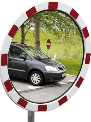 Heißes Angebot Verkehrsspiegel Acryl rund D600 mm für Außen | Acryl | 9–15 m | Ø 600 mm | 1773389