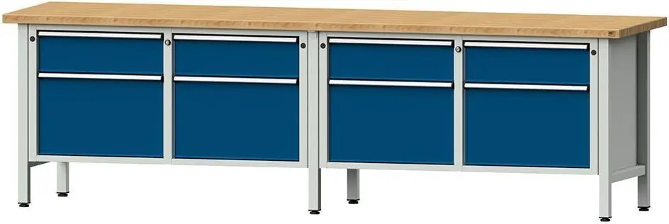 Online Kaufen Kastenwerkb. 2800 205 V 50 mm, 850 mm 7035/5010 | Kastenwerkb. 2800 205 V 50 mm, 850 mm 7035/5010 | 50 mm | 2800x700x850 mm | 1778939