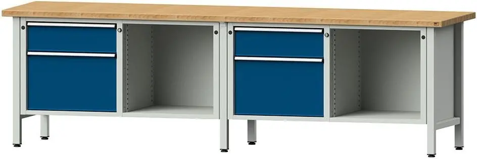 Angebot Kastenwerkb. 2800 209 V 50 mm, 850 mm 7035/5010 | Kastenwerkb. 2800 209 V 50 mm, 850 mm 7035/5010 | 50 mm | 2800x700x850 mm | 1784950