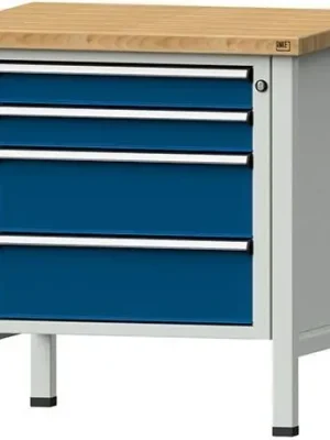 KASTENWERKBANK 800 21 V 40 MM TYP 300128/840 MM 7035/5010 | KASTENWERKBANK 800 21 V 40 MM TYP 300128/840 MM 7035/5010 | 40 mm | 800x700x840 mm | 1778786 Finale Aktion