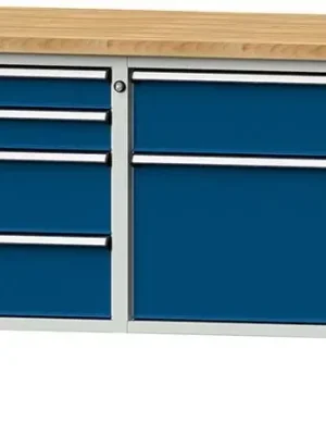 Jetzt Bestellen KASTENWERKBANK 1500 216 V 50 MM TYP 302414/850 MM 7035/5010 | KASTENWERKBANK 1500 216 V 50 MM TYP 302414/850 MM 7035/5010 | 50 mm | 1500x700x850 mm | 1780842