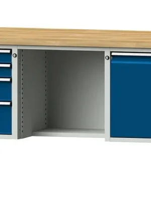 KASTENWERKBANK 2000 351 V 40 MM TYP 301180/840 MM 7035/5010 | KASTENWERKBANK 2000 351 V 40 MM TYP 301180/840 MM 7035/5010 | 40 mm | 2000x700x840 mm | 1780700 Mega-Angebot
