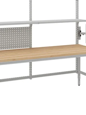 Systemtisch Multi4easy B2030xT800xH720-1020 mm Tischplatte Multiplex manuell verstellbar | 300 kg | manuell 720–1020 mm | 2030x800 mm | 2x 1000 mm | 1781422 Angebot