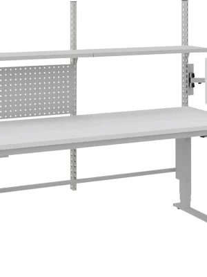 Neuheit Systemtisch Multi4easy B2030xT800xH730-1320 mm Tischplatte Melamin elektr. verstellbar | elektrisch 730–1230 mm | 2030x800 mm | 2x 1000 mm | 500 kg | 1783510