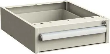 Ausverkauf Schubladenblock 45/14 ESD hellgrau RAL 7035, 1x100 | 450x520x140 mm | 1x 100 mm | 1783382