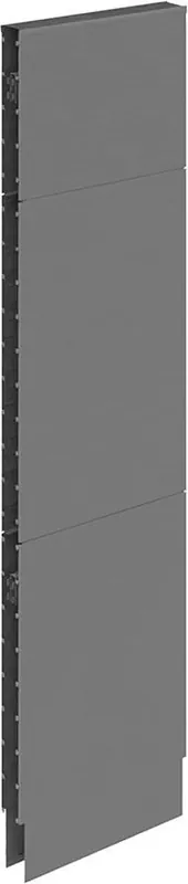 Akustik-Wandelement B625 x H 2500 mm RAL 7037 geschlossen | 625 mm | 2500 mm | 1784104 Sonderaktion