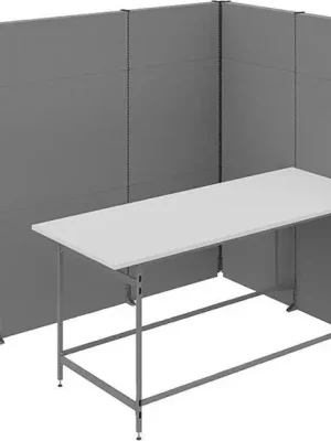Neu Im Sortiment Meeting Point B3630 x T3130 x H 2500 mmRAL 7037 RAL 7037 | 2500 mm | 1784093