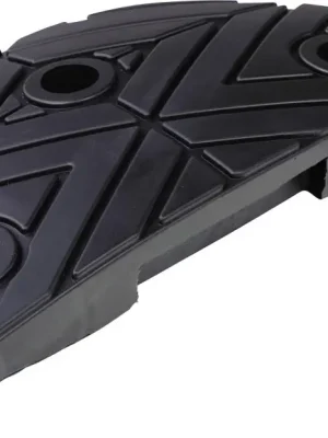 Aktuell Fahrbahnschwelle Endstück schwarz B250xT420xH70 mm | Endstück schwarz | 200x400 mm | 1783620